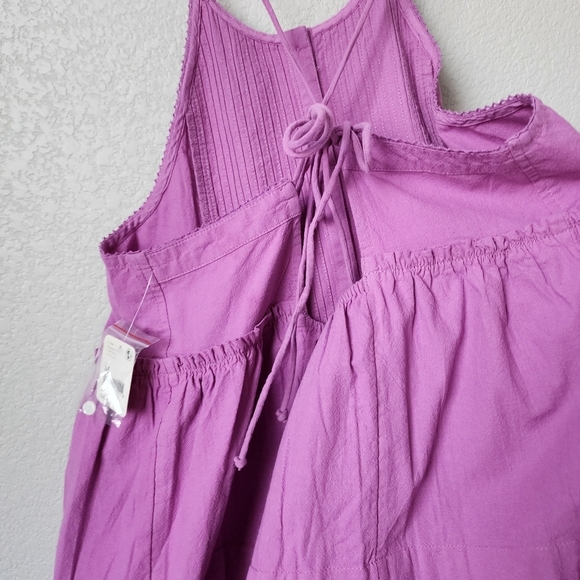 FREE PEOPLE Desert‎ Days mini dress in orchid size M NEW WITH TAGS - Picture 7 of 13